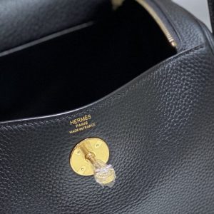 Replica Hermes Lindy Black 2 Replica Hermes Lindy Black - high-accuracy replica luxury purse