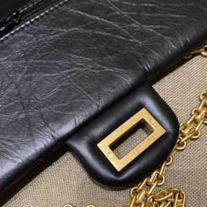 Replica CHANEL 2.55 Bag Black 2 Replica CHANEL 2.55 Bag Black - realistic designer-inspired fake bag