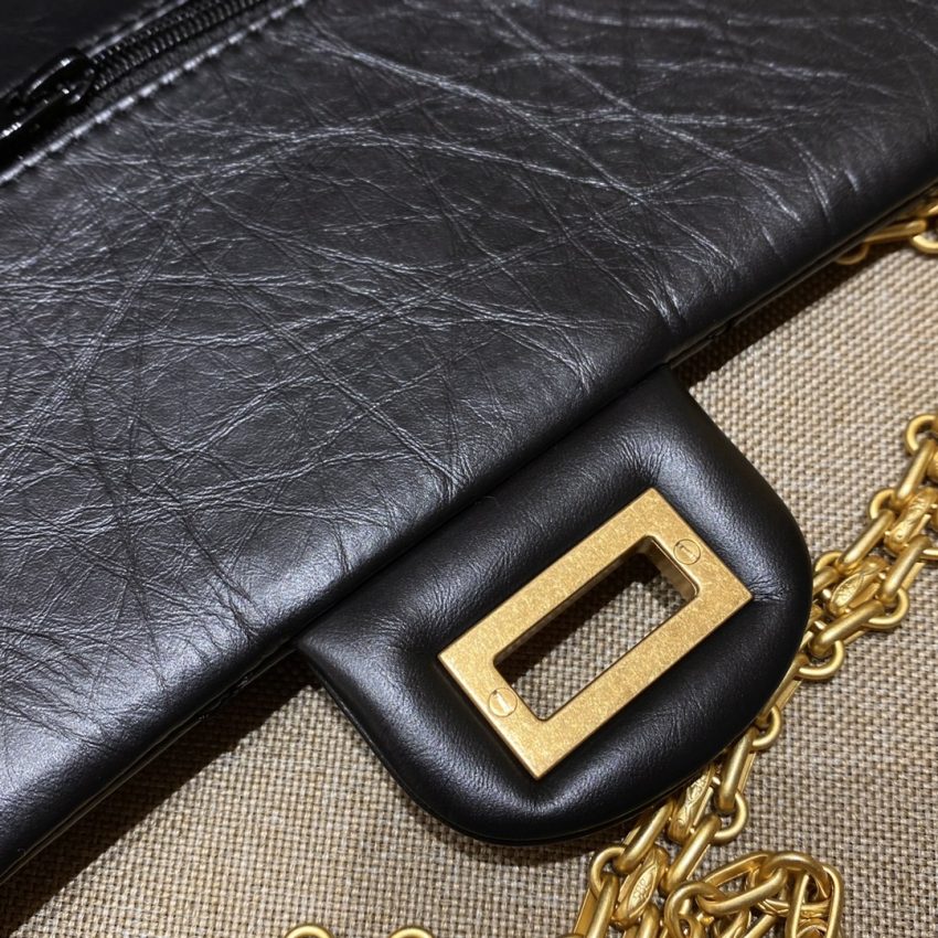Replica CHANEL 2.55 Bag Black 2 Replica CHANEL 2.55 Bag Black - realistic designer-inspired fake bag