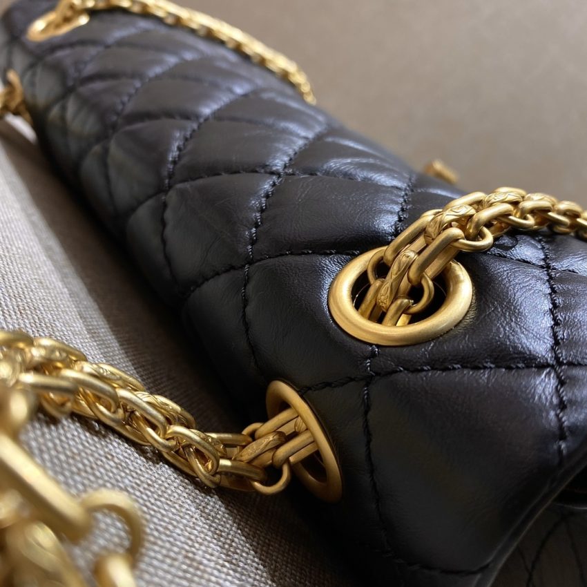 Replica CHANEL 2.55 Bag Black 7 Replica CHANEL 2.55 Bag Black - elite superclone designer purse