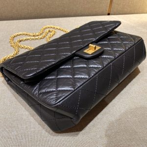 Replica CHANEL 2.55 Bag Black 8 Replica CHANEL 2.55 Bag Black - top-rated replica designer bag