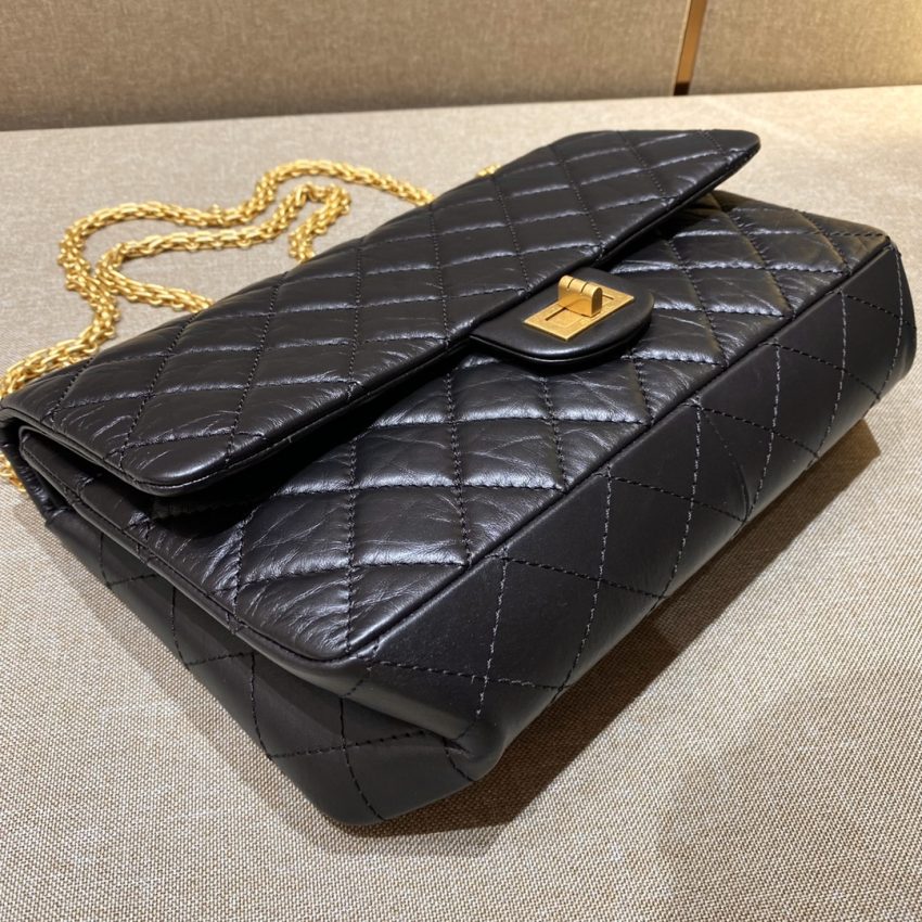 Replica CHANEL 2.55 Bag Black 8 Replica CHANEL 2.55 Bag Black - top-rated replica designer bag