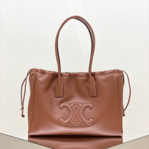 Replica Celine Cubas Tote Brown 1 Replica Celine Cubas Tote Brown - top-tier luxury replica shoulder bag