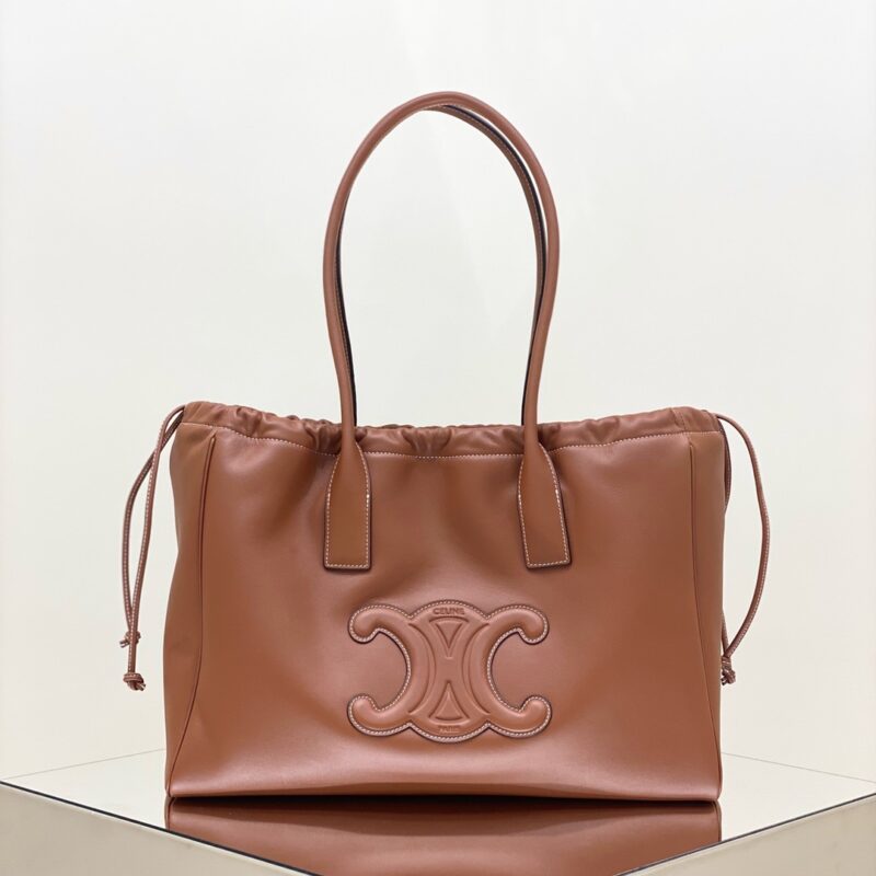 Replica Celine Cubas Tote Brown 1 Replica Celine Cubas Tote Brown - top-tier luxury replica shoulder bag