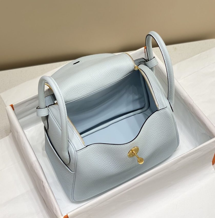 Replica Hermes Lindy Grail Blue 6 Replica Hermes Lindy Grail Blue - high-end fake designer purse