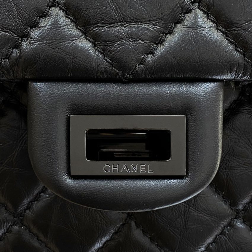 Replica CHANEL 2.55 Bag Large Black 5 Replica CHANEL 2.55 Bag Large Black - best-selling designer handbag dupe