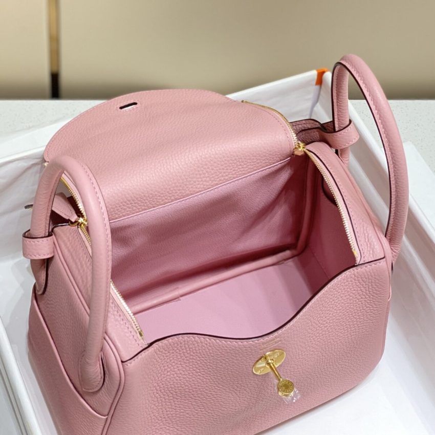 Replica Hermes Lindy Pink 4 Replica Hermes Lindy Pink - best quality luxury bag dupe