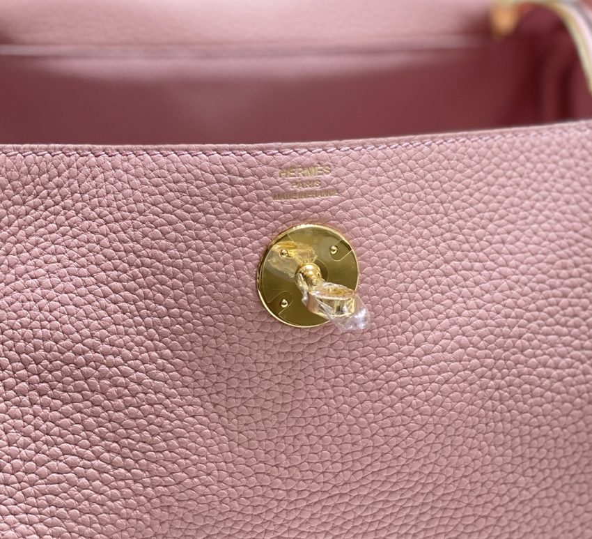 Replica Hermes Lindy Pink 5 Replica Hermes Lindy Pink - ultra-realistic fake designer tote