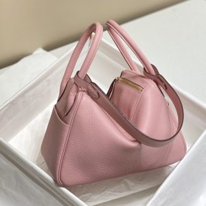 Replica Hermes Lindy Pink 7 Replica Hermes Lindy Pink - high-accuracy replica luxury purse