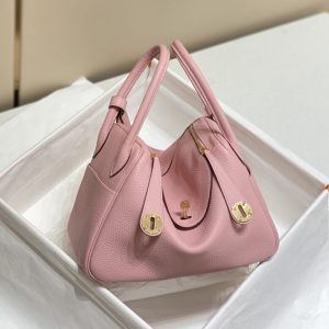 Replica Hermes Lindy Pink 1 Replica Hermes Lindy Pink - top-tier luxury replica shoulder bag