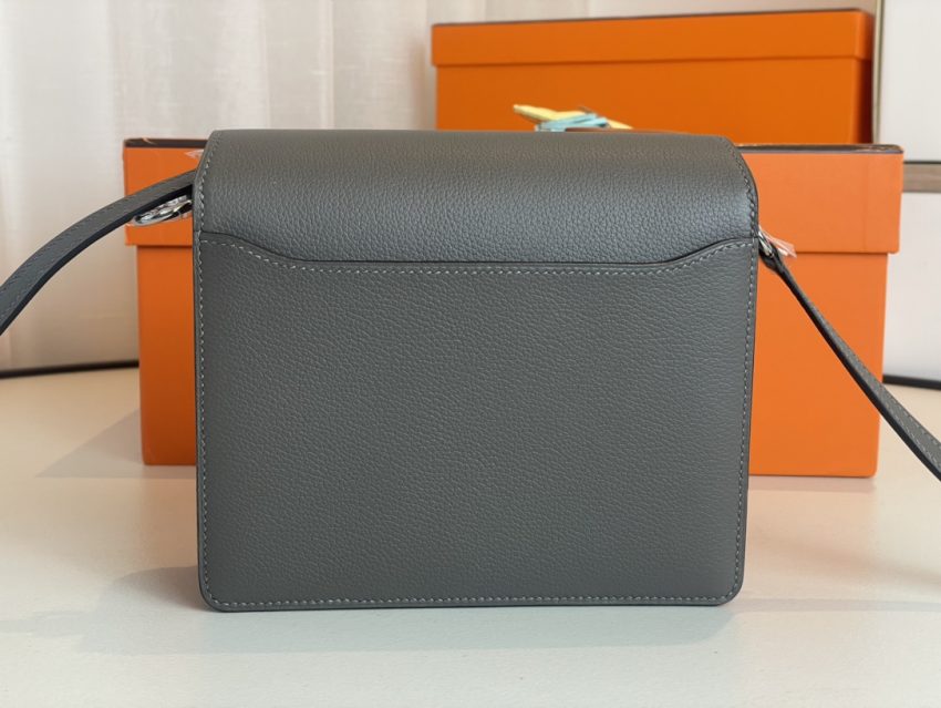 Replica Hermes Sac Roulis Grey 4 Replica Hermes Sac Roulis Grey - best-selling designer handbag dupe