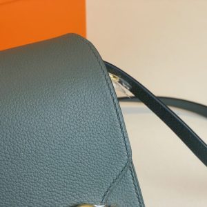 Replica Hermes Sac Roulis Almond Green 2 Replica Hermes Sac Roulis Almond Green - top-tier luxury replica shoulder bag