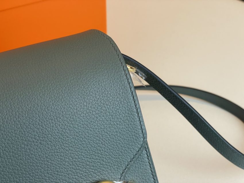Replica Hermes Sac Roulis Almond Green 2 Replica Hermes Sac Roulis Almond Green - top-tier luxury replica shoulder bag