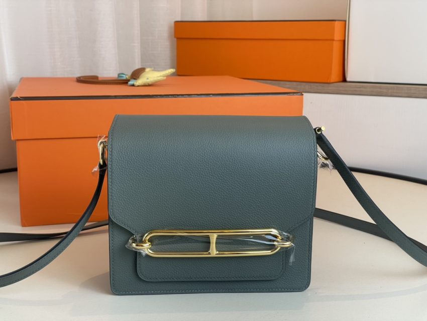 Replica Hermes Sac Roulis Almond Green 1 Replica Hermes Sac Roulis Almond Green - best-selling designer handbag dupe