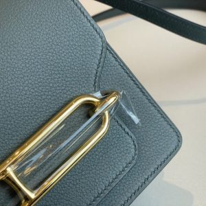 Replica Hermes Sac Roulis Almond Green 7 Replica Hermes Sac Roulis Almond Green - premium 1:1 fake handbag model