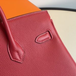 Replica Hermes Birkin Red 4 Replica Hermes Birkin Red - elite superclone designer purse