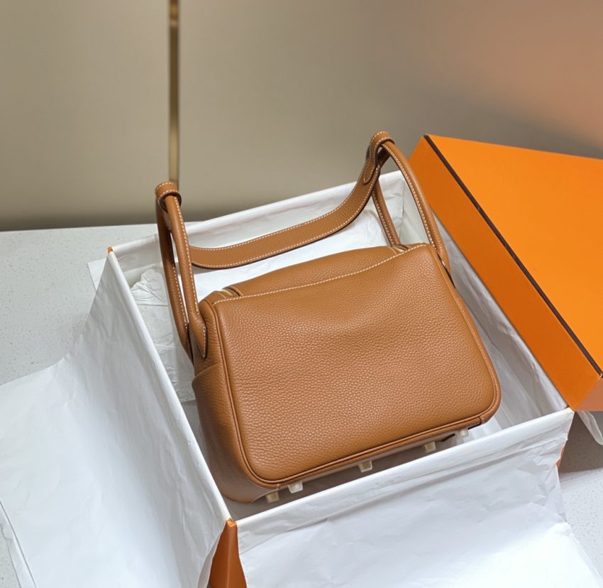 Replica Hermes Lindy Golden Brown 4 Replica Hermes Lindy Golden Brown - high-end fake designer purse