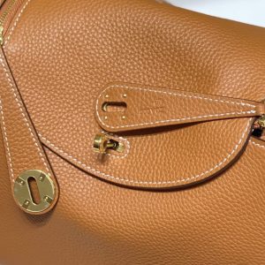Replica Hermes Lindy Golden Brown 7 Replica Hermes Lindy Golden Brown - top-tier luxury replica shoulder bag