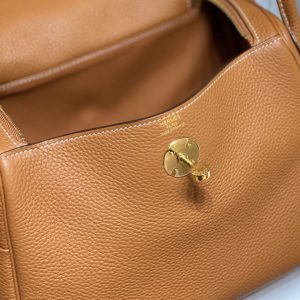 Replica Hermes Lindy Golden Brown 9 Replica Hermes Lindy Golden Brown - realistic designer-inspired fake bag