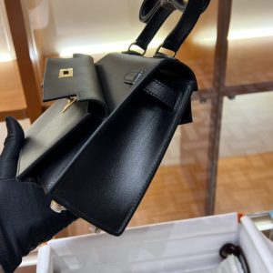 Replica Hermes Kelly Desordre Black 6 Replica Hermes Kelly Desordre Black - high-accuracy replica luxury purse