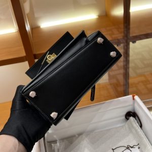 Replica Hermes Kelly Desordre Black 5 Replica Hermes Kelly Desordre Black - ultra-realistic fake designer tote