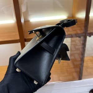 Replica Hermes Kelly Desordre Black 3 Replica Hermes Kelly Desordre Black - high-accuracy replica luxury purse