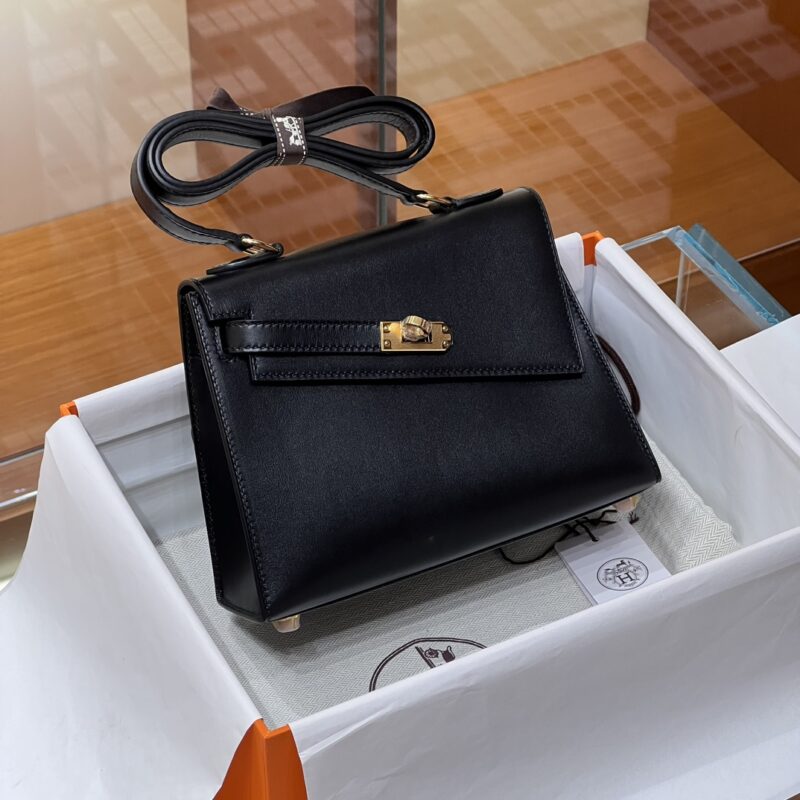 Replica Hermes Kelly Desordre Black 1 Replica Hermes Kelly Desordre Black - top-rated replica designer bag