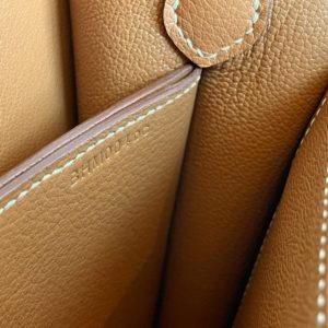 Replica Hermes Sac Roulis Brown 4 Replica Hermes Sac Roulis Brown - premium 1:1 fake handbag model