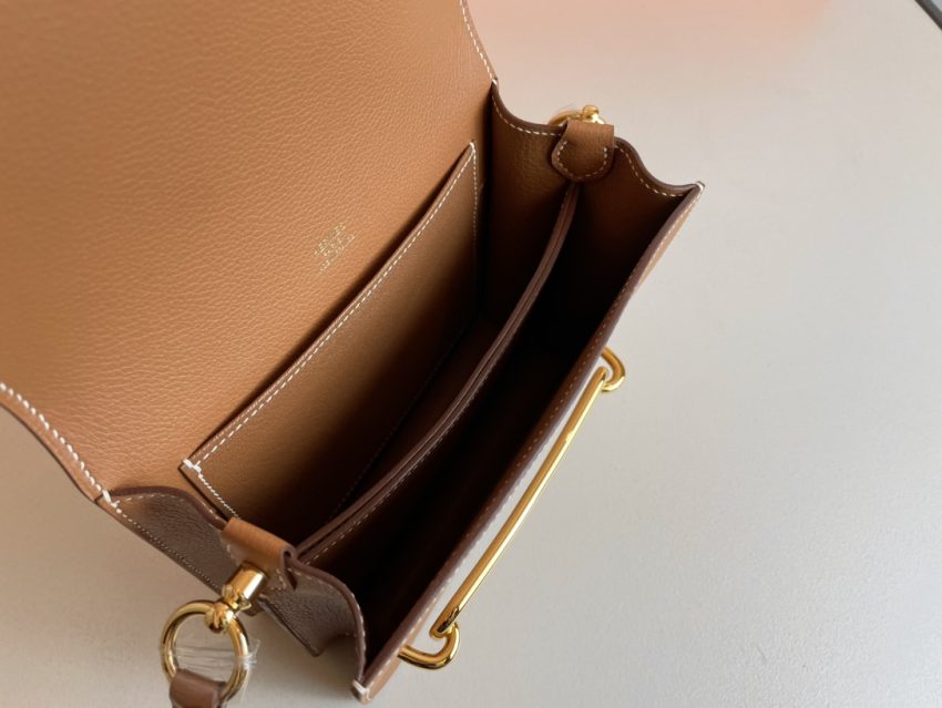 Replica Hermes Sac Roulis Brown 3 Replica Hermes Sac Roulis Brown - elite superclone designer purse