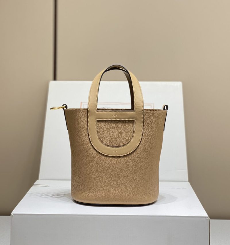 Replica Hermes The Light Brown - authentic-look luxury purse replica