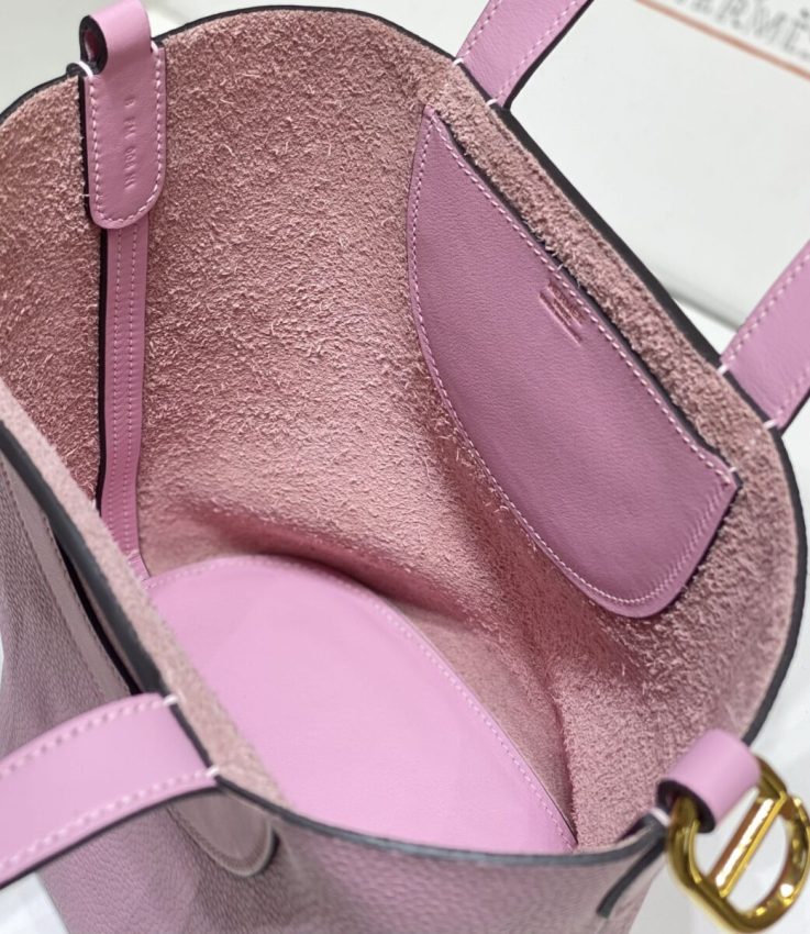 Replica Hermes The Loop Purple - ultra-realistic fake designer tote