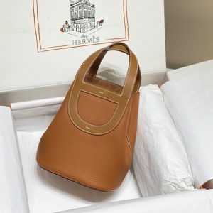 Replica Hermes The Loop Brown 1 Replica Hermes The Loop Brown - premium-grade designer purse dupe