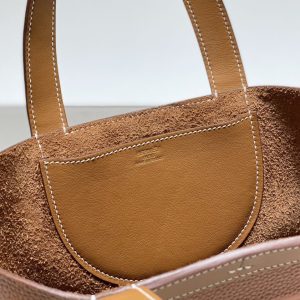 Replica Hermes The Loop Brown 4 Replica Hermes The Loop Brown - premium 1:1 fake handbag model