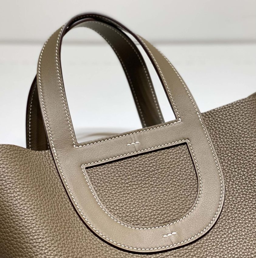 Replica Hermes The Loop Elephant Grey - high-end fake designer purse