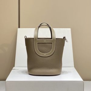 Replica Hermes The Loop Elephant Grey - 1:1 designer replica handbag