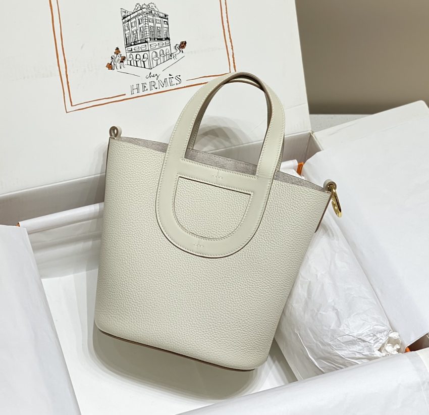 Replica Hermes The Loop White 3 Replica Hermes The Loop White - high-end fake designer purse