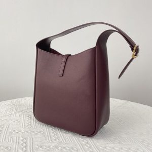 Replica YSL LE 5 A 7 Small Bordeaux - high-accuracy replica luxury purse