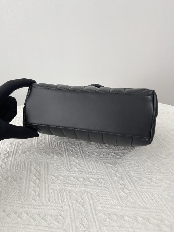 Replica YSL LouLou Small Black 3 Replica YSL LouLou Small Black - authentic-look luxury purse replica
