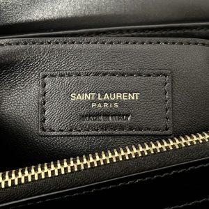 Replica YSL LouLou Small Black 4 Replica YSL LouLou Small Black - premium 1:1 fake handbag model