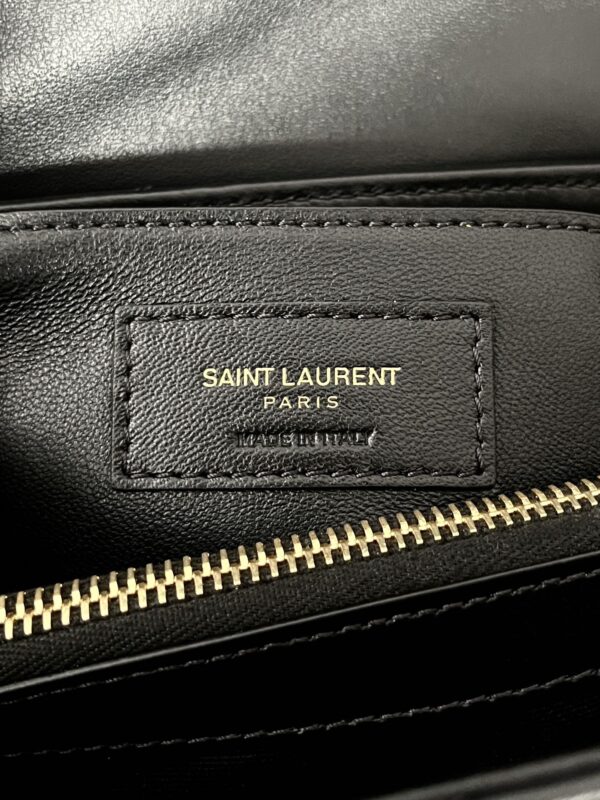 Replica YSL LouLou Small Black 4 Replica YSL LouLou Small Black - premium 1:1 fake handbag model