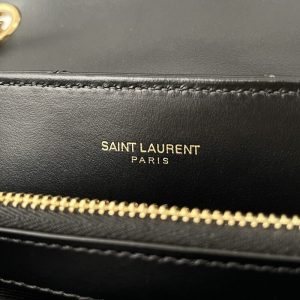 Replica YSL LouLou Small Black 2 Replica YSL LouLou Small Black - premium-grade designer purse dupe