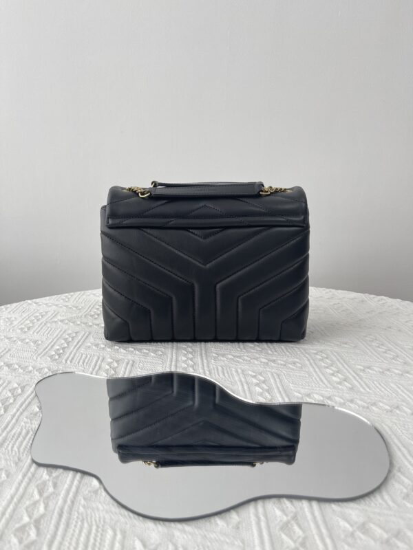 Replica YSL LouLou Small Black 9 Replica YSL LouLou Small Black - high-end fake designer purse