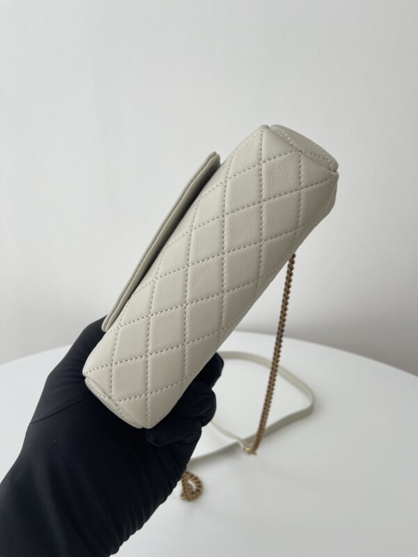 Replica YSL Nolita White 4 Replica YSL Nolita White - near-authentic luxury replica handbag