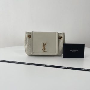Replica YSL Nolita White 7 Replica YSL Nolita White - realistic designer-inspired fake bag