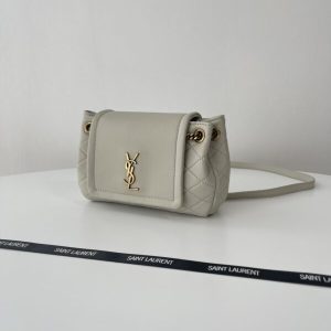 Replica YSL Nolita White 3 Replica YSL Nolita White - realistic designer-inspired fake bag