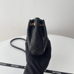 Replica YSL Nolita Black 4 Replica YSL Nolita Black - premium-grade designer purse dupe