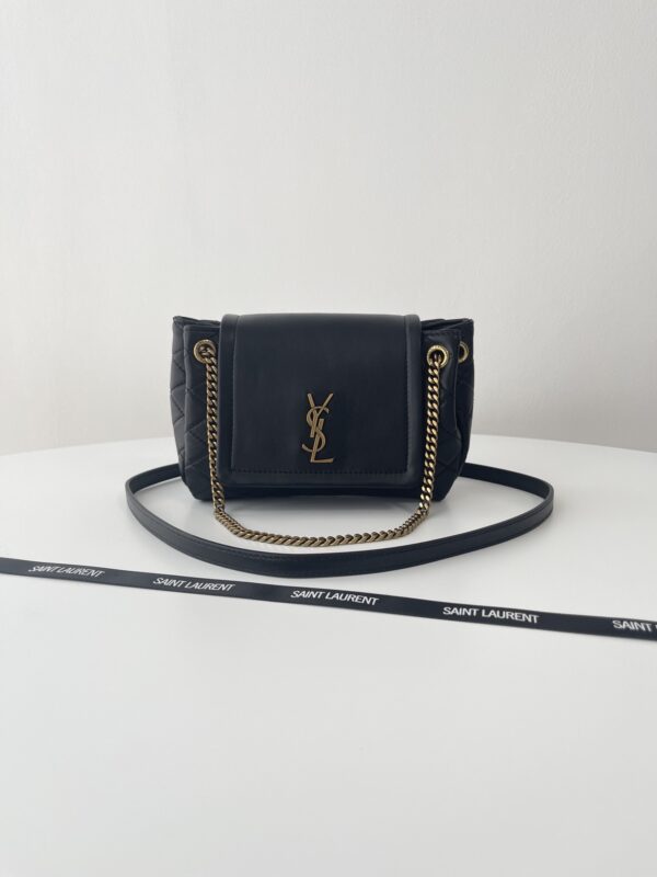 Replica YSL Nolita Black 5 Replica YSL Nolita Black - top-tier luxury replica shoulder bag