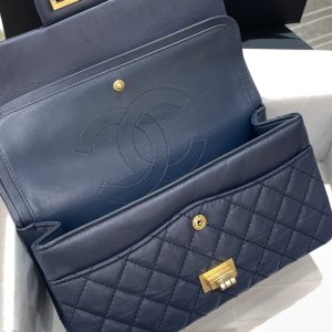 Replica CHANEL 2.55 Bag Blue 5 Replica CHANEL 2.55 Bag Blue - realistic designer-inspired fake bag
