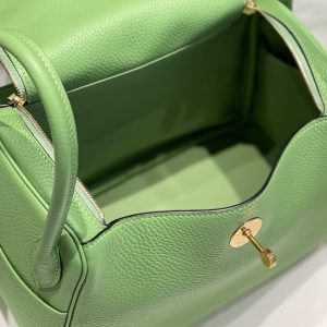 Replica Hermes Lindy Light Green 4 Replica Hermes Lindy Light Green - premium 1:1 fake handbag model