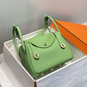 Replica Hermes Lindy Light Green 6 Replica Hermes Lindy Light Green - ultra-realistic fake designer tote